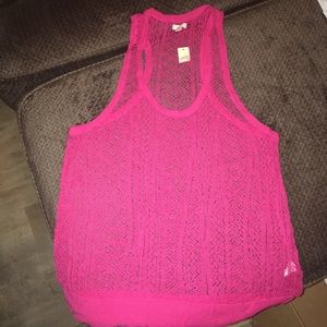 Aerie Hot Pink tank top